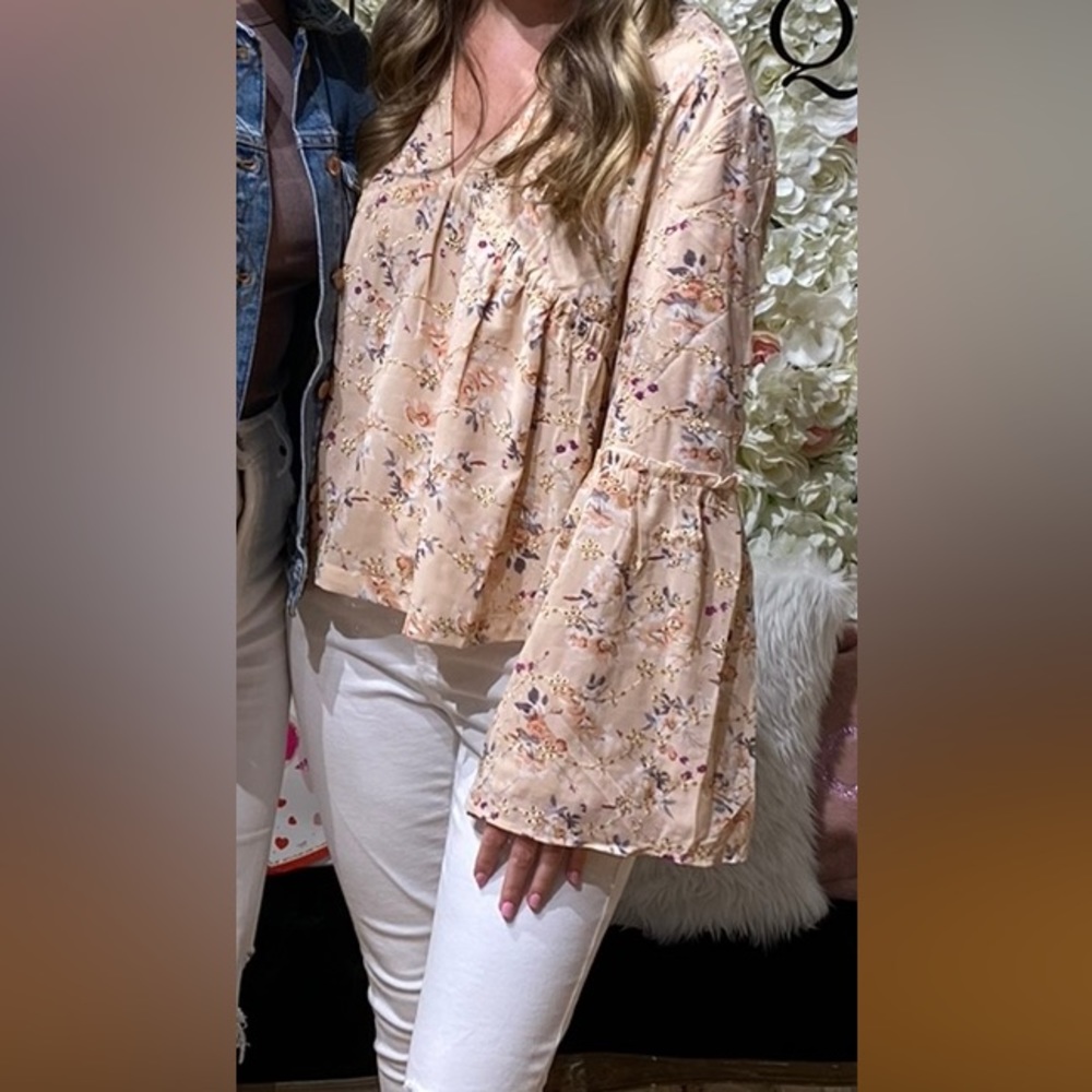 Living My Best Style x Pink Lily pink shirt